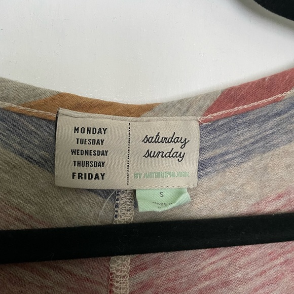 anthropologie striped maxi dress - Picture 3 of 4